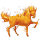 riding horse fire element