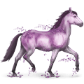 gemstone horse amethyst