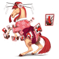 divine horse hanafuda