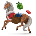 divine horse joyeux noël