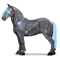 pony newfoundland pony mouse grey