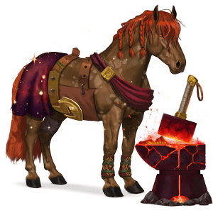 divine horse hephaestus